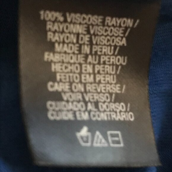 Tahari Wide Boat 3/4 Sleeves Pleated Draped Side Knit Blouse - Picture 8 of 12